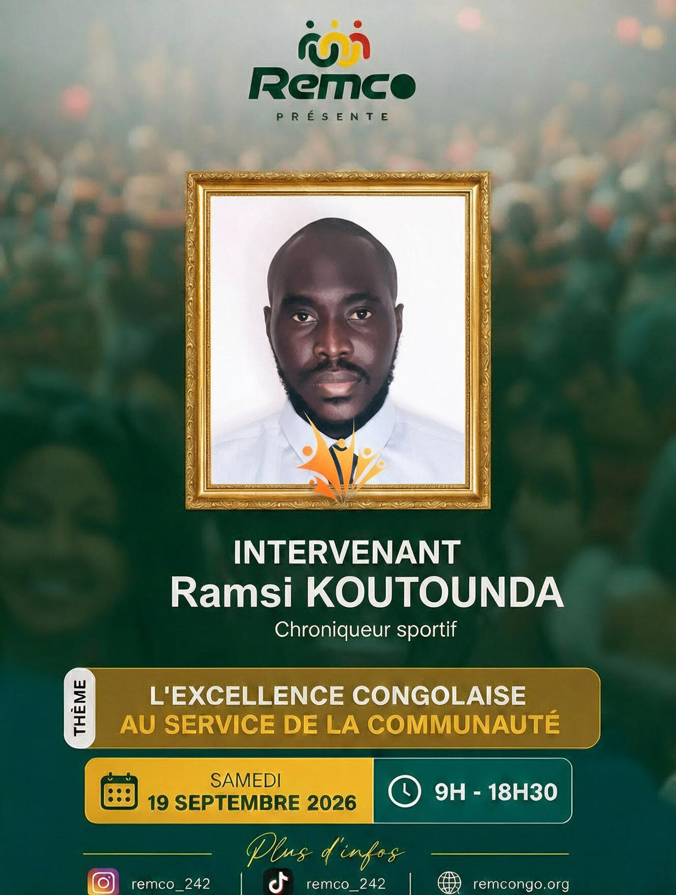 Intervenant - Ramsi KOUTOUNDA